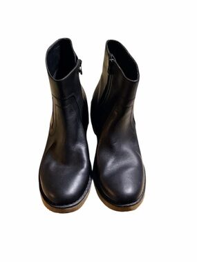 Roots Black Leather Boots